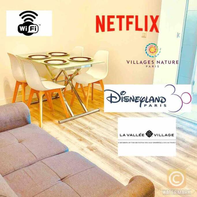 Vaires-sur-Marne Appartement Cosy Proche Disney المظهر الخارجي الصورة